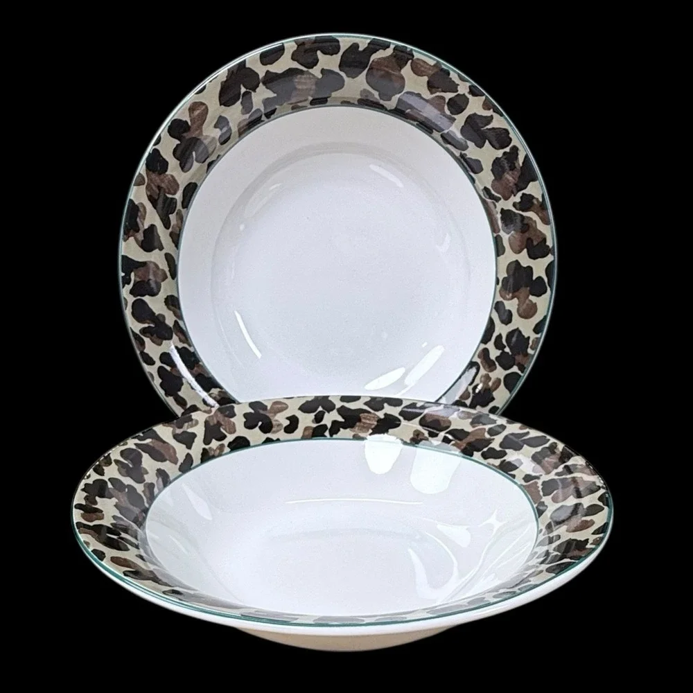 Vitromaster‎ Jungle Animal Print Cereal Bowl 7.25